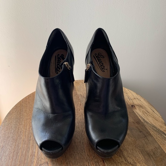 Gucci peep toe booties - Picture 3 of 8